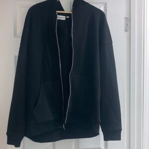 No Boundaries Black Oversized Hoodie